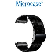 Microcase Huawei Watch D  için Metal Kordon Kayış Siyah -KY96