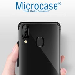 Microcase Samsung Galaxy A10s Plating Series Silikon Kılıf - Siyah