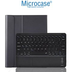Microcase Samsung Galaxy Tab A7 T500 T505 T507 10.4 Bluetooth Klavye + Touchpad Standlı Kılıf - BKK2
