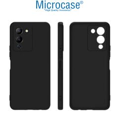 Microcase İnfinix Note 12 G96 Matte Serisi Silikon TPU Kılıf - Siyah AL3367
