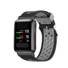 Microcase Huawei Watch D Uyumlu  Delikli Silikon Kordon Kayış-KY95