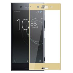 Sony Xperia XZ Çerçeveli Tempered Glass Cam Koruma