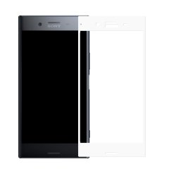 Sony Xperia XZ Çerçeveli Tempered Glass Cam Koruma