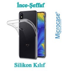 Xiaomi Mi Mix 3 Ultra İnce 0.2 mm Soft Silikon Kılıf + Cam Koruma