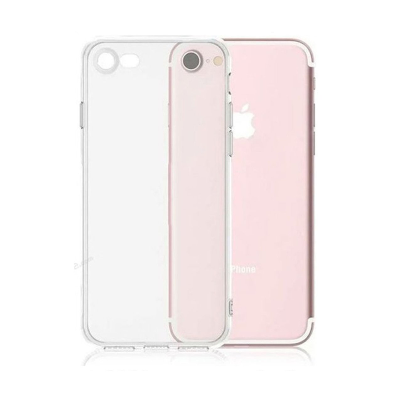 Microcase iPhone SE 2022 0.2 mm İnce Soft Silikon Kılıf - Şeffaf