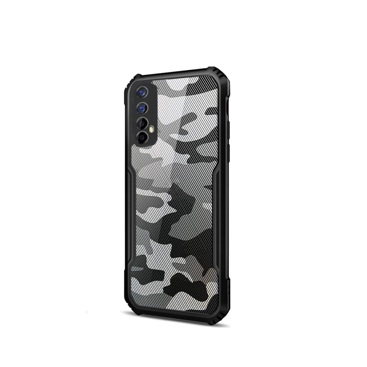 Microcase Realme 7 Camouflage Serisi Darbeye Dayanıklı Kılıf