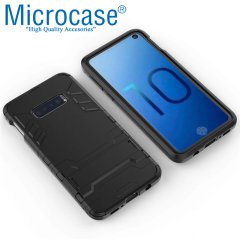 Microcase Samsung Galaxy S10e Alfa Serisi Armor Standlı Kılıf