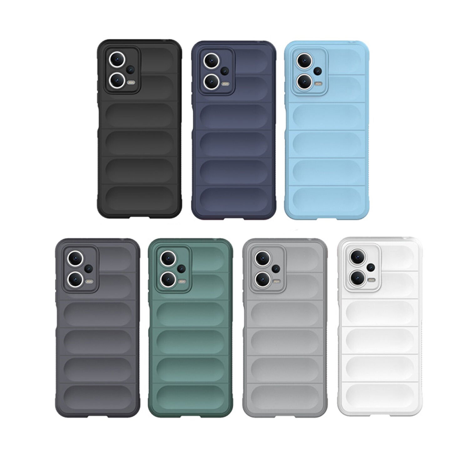 Microcase Xiaomi Poco X5 Miami Serisi Darbeye Dayanıklı Silikon Kılıf - AL3420