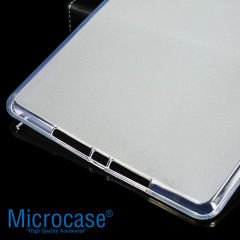 Microcase iPad Pro 10.5 2017 Silikon Soft Kılıf - Şeffaf + Ekran Koruma