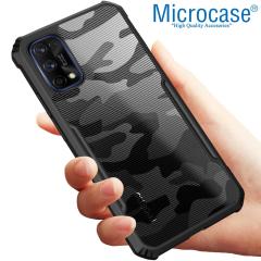 Microcase Realme 7 Pro Camouflage Serisi Darbeye Dayanıklı Kılıf