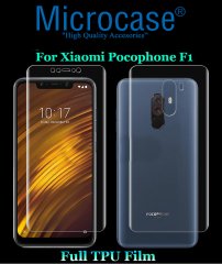 Microcase Xiaomi Pocophone F1 Full Ön Arka Kaplama Koruma Filmi