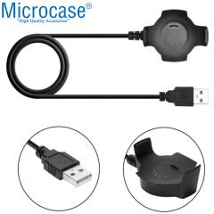 Microcase Amazfit Pace 1 Manyetik Şarj Aygıtlı USB Kablo 1 Metre Siyah - AL2667