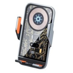Microcase Araç İçi Manyetik Sensörlü Wireless Kablosuz Şarj Özellikli Telefon Tutucu - AL4107