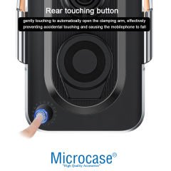 Microcase Araç İçi Manyetik Sensörlü Wireless Kablosuz Şarj Özellikli Telefon Tutucu - AL4107