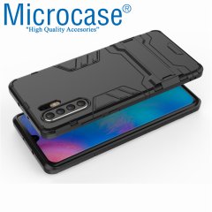 Huawei P30 Pro Alfa Serisi Armor Standlı Kılıf