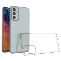 Microcase Samsung Galaxy M13 4G Slim Serisi Soft TPU Silikon Kılıf - Şeffaf