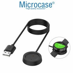 Microcase Xiaomi Amazfit Watch GTS - GTR için Manyetik Şarj Aygıtlı USB Kablo 1 Metre Siyah - AL2512