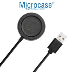 Microcase Xiaomi Amazfit Watch GTS - GTR için Manyetik Şarj Aygıtlı USB Kablo 1 Metre Siyah - AL2512