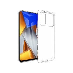 Microcase Xiaomi Poco X4 Pro 5G 0.2 mm İnce Soft Silikon Kılıf - Şeffaf