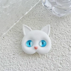 Microcase 3D Kedi Tasarımlı 3M Yapıştırmalı Cep Telefonu Tutacağı Popsocket - AL5243