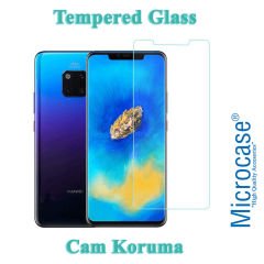 Huawei Mate 20 Pro İnce Silikon Kılıf + Kamera Koruyucu