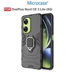 OnePlus Nord CE 3 Lite Batman Serisi Yüzük Standlı Armor Kılıf Siyah -AL3349