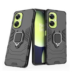 OnePlus Nord CE 3 Lite Batman Serisi Yüzük Standlı Armor Kılıf Siyah -AL3349
