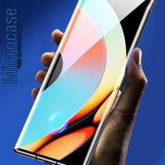 Microcase Realme 10 Pro Plus için 3D Curved Tam Kaplayan Kavisli Tempered Cam Ekran Koruyucu - AL3282