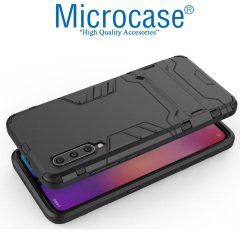Xiaomi Mi 9 Alfa Serisi Armor Standlı Kılıf + CAM (SEÇ)