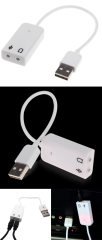 7.1 Kanal 3D Sanal Usb Ses Kart Adaptörü