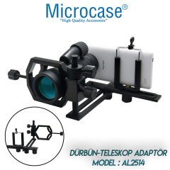 Microcase Dürbün , Teleskop , Mikroskop için Telefon Bağlantı Aparatı - Model No AL2514