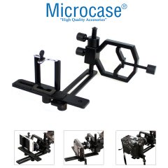 Microcase Dürbün , Teleskop , Mikroskop için Telefon Bağlantı Aparatı - Model No AL2514
