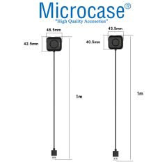 Microcase Oppo Watch 41 mm Manyetik Şarj USB Kablo 1 Metre Siyah - AL2596