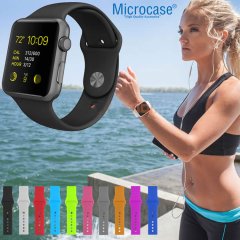 Microcase Apple Watch Series 4 44 mm Silikon Kordon Kayış