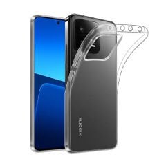 Microcase Xiaomi 13  Slim Serisi Soft TPU Silikon Kılıf - Şeffaf AL3324