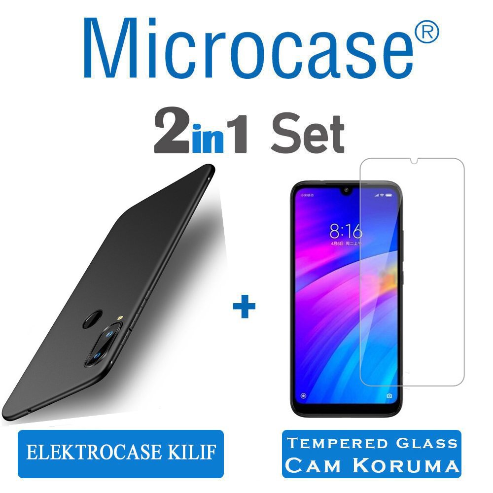 Xiaomi Redmi 7 Elektrocase Serisi Silikon Kılıf + CAM