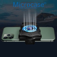 Microcase Cep Telefonu Soğutucu Fan 500 mah pil 400 rpm AL2523 Siyah