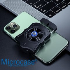 Microcase Cep Telefonu Soğutucu Fan 500 mah pil 400 rpm AL2523 Siyah