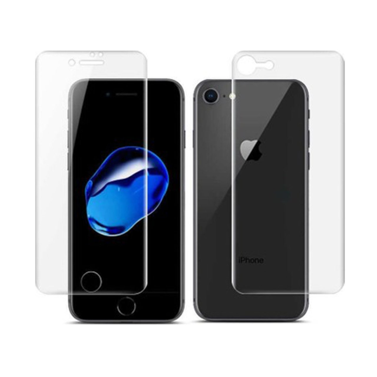Microcase iPhone SE (2022) Full Ön Arka Kaplama TPU Soft Koruma Filmi