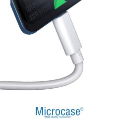 Microcase Type-C 5A Hızlı Şarj ve Data USB Kısa Kablo - 25 cm Beyaz AL2712
