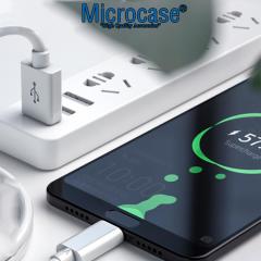 Microcase Type-C 5A Hızlı Şarj ve Data USB Kısa Kablo - 25 cm Beyaz AL2712
