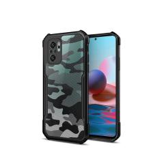 Microcase Xiaomi Poco F3 Camouflage Serisi Dayanıklı Kılıf