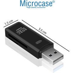 Microcase USB 2.0 2in1 SD TF MicroSD Kart Okuyucu - AL3240