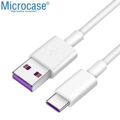 Microcase Type-C 5A Hızlı Şarj ve Data USB Kablosu - 100 cm Beyaz AL2713