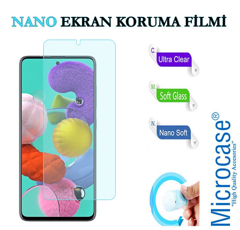 Microcase Samsung Galaxy A51 Nano Esnek Ekran Koruma Filmi