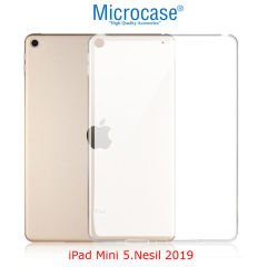 Microcase iPad Mini 5.Nesil 2019 Silikon Soft Kılıf - Şeffaf