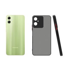 Microcase Samsung Galaxy A05 London Serisi Darbeye Dayanıklı Kılıf - Siyah AL3415