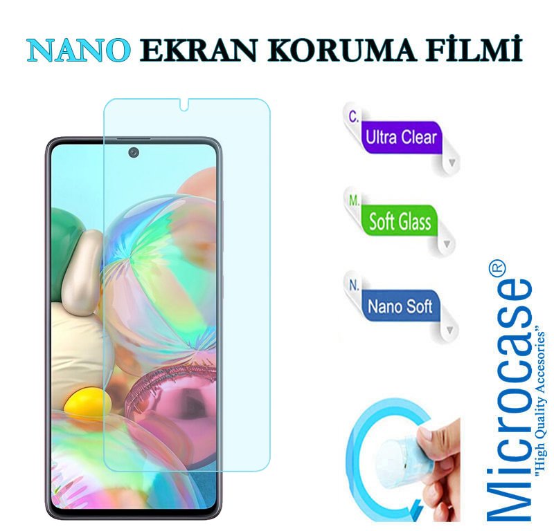 Microcase Samsung Galaxy A71 Nano Esnek Ekran Koruma Filmi