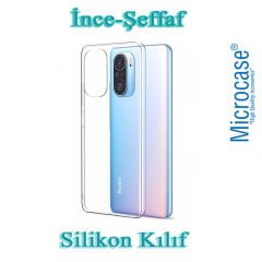 Microcase Xiaomi Redmi K40 İnce 0.2 mm Soft Silikon Kılıf Şeffaf