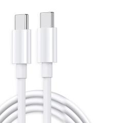 Microcase Type-C to Type-C 100W 5A Hızlı Şarj ve Data Kablosu - 2m Beyaz AL2717